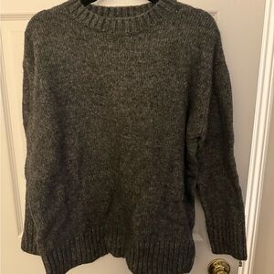 Zara Charcoal Knit Sweater